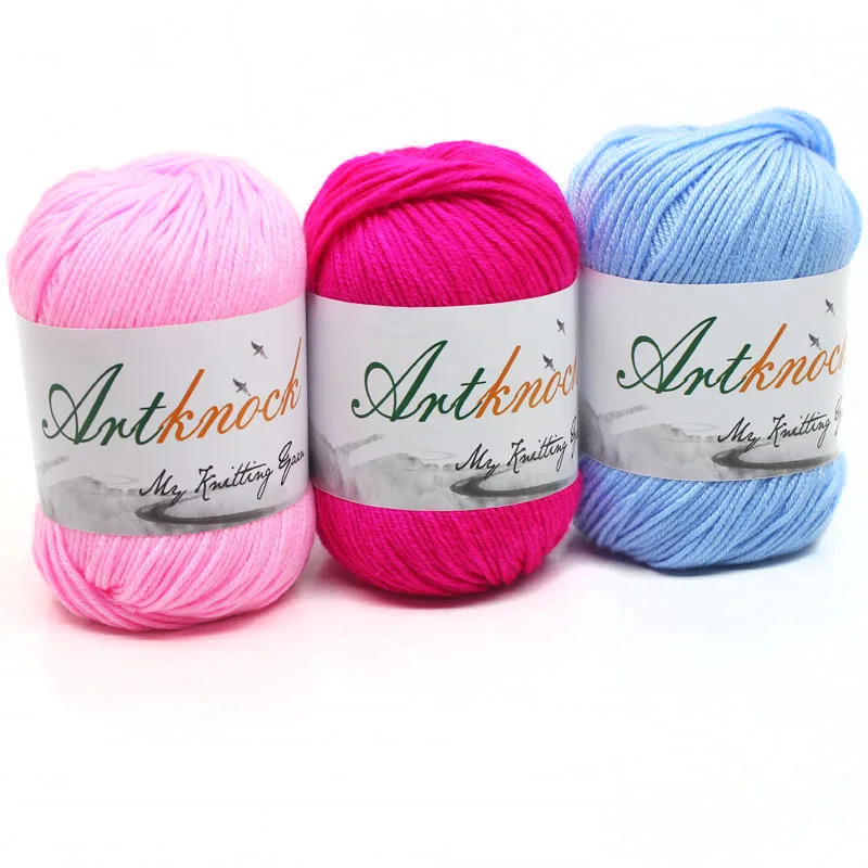 1pc=50grams Blended Wool Yarn for Knitting Doll Sweater Beautiful Nami 50g/pc | Дом и сад