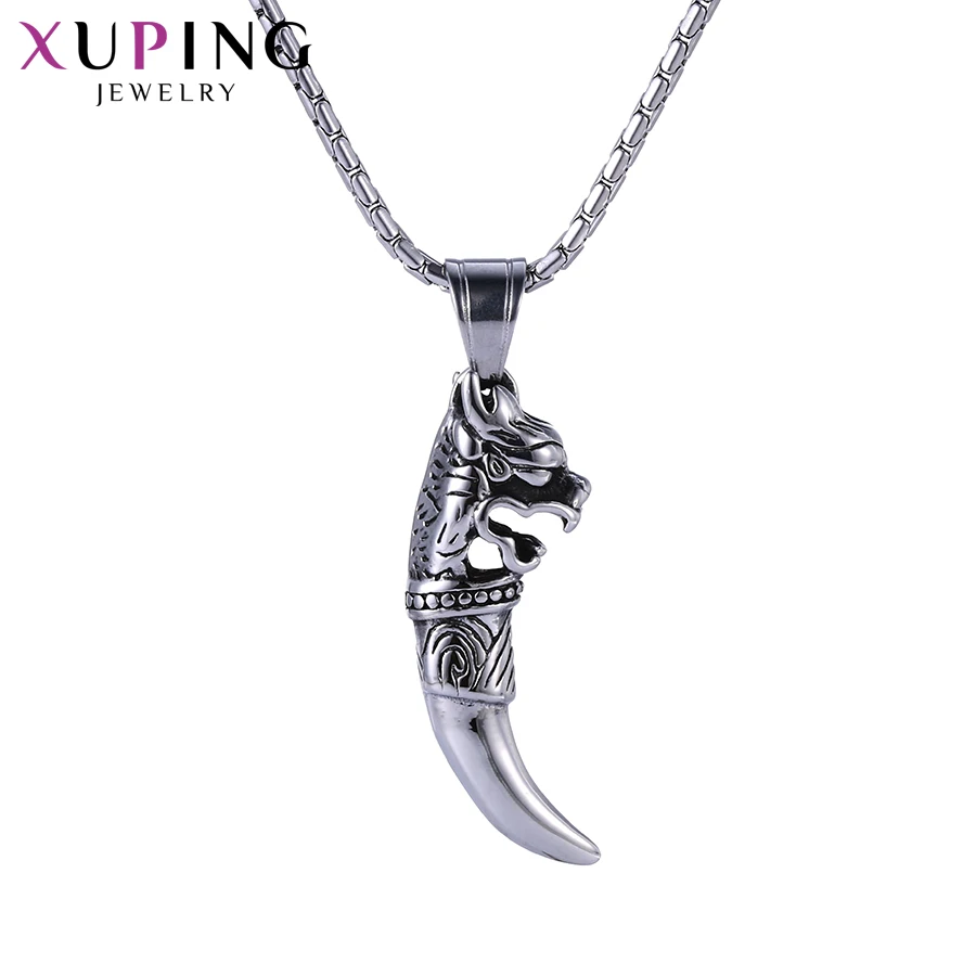 Модное крутое Ожерелье Xuping в форме головы дракона ювелирные изделия из
