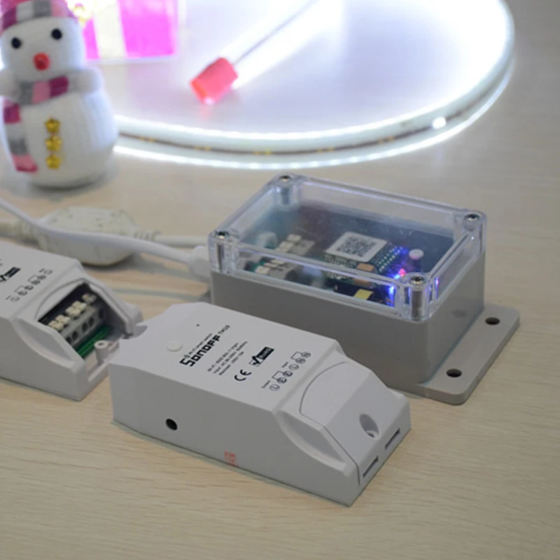 Водонепроницаемый распределительный бокс Sonoff IP66 водонепроницаемый корпус с