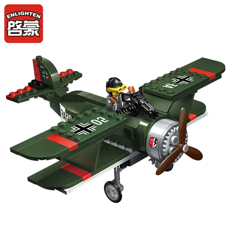 Развивающие строительные блоки для детей игрушки армейский боец оружие героев