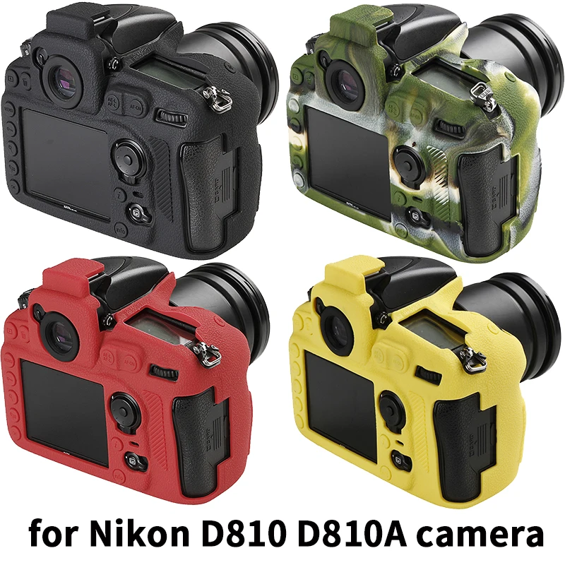 Сумка для камеры NIKON D810 легкая сумка чехол защитный D810A Камуфляжный черный желтый