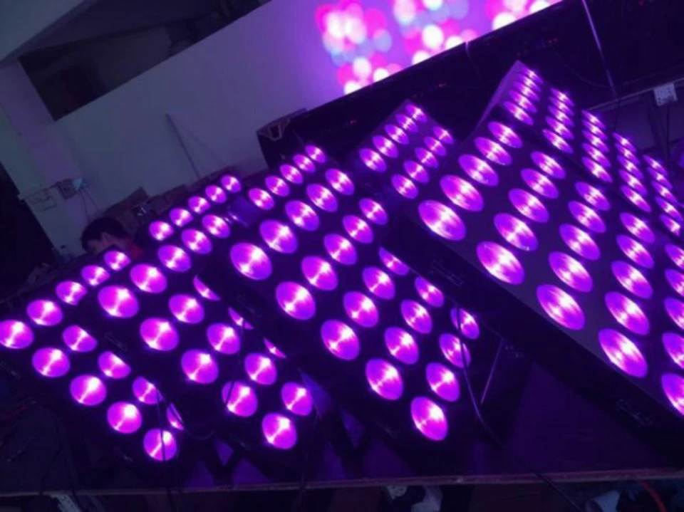 1 шт./лот 25x10 Вт RGB 3 в светодиодная матрица освещения сцены фона 5x5 Светодиодная
