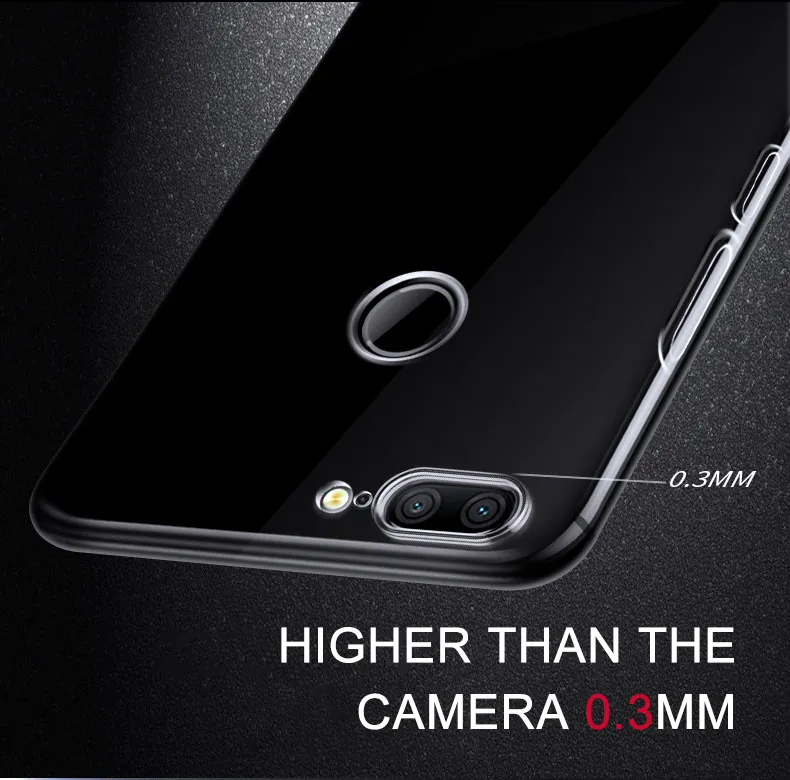 Мягкий чехол для Huawei Honor 9 Lite, чехол из ТПУ и силикона, прозрачный чехол-бампер на заднюю панель, чехол для Huawei Honor 8 lite