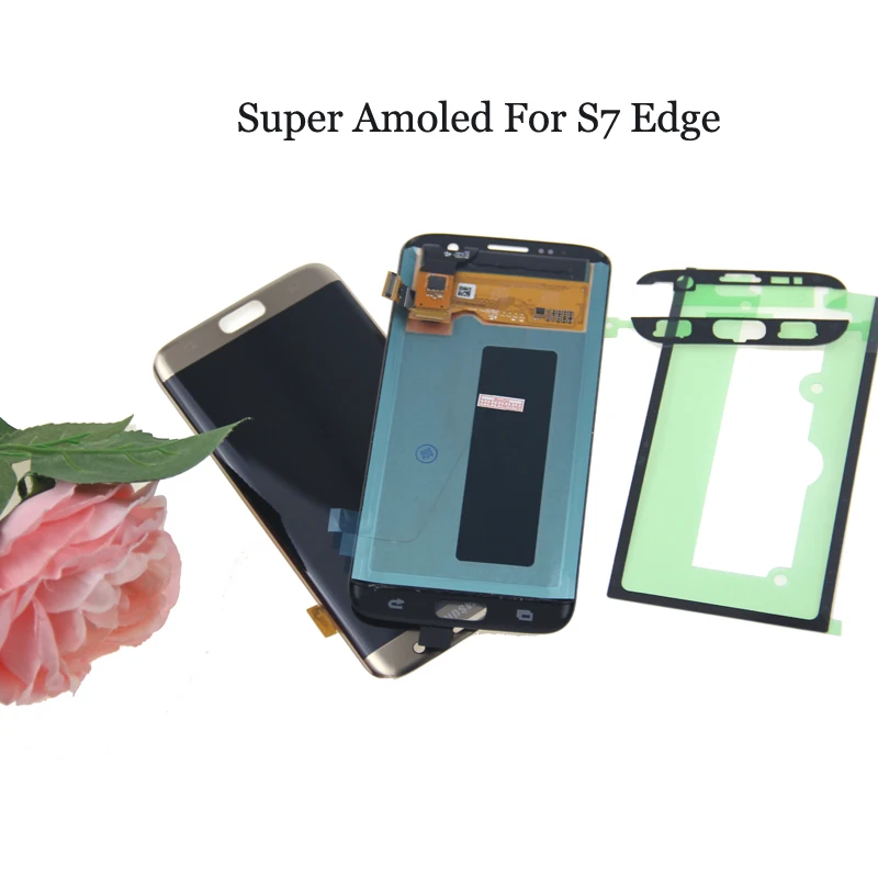 G935F ЖК дисплей для Samsung S7 edge G935A G935FD с сенсорным экраном дигитайзер супер AMOLED +