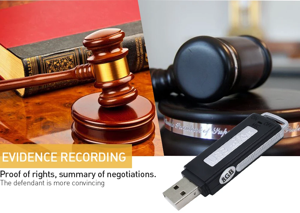 Высокое качество цифровой 8 Гб USB диктофон мини активированный аудио рекордер Диктофон Flas ручка аккумуляторная Gravador de voz Profes