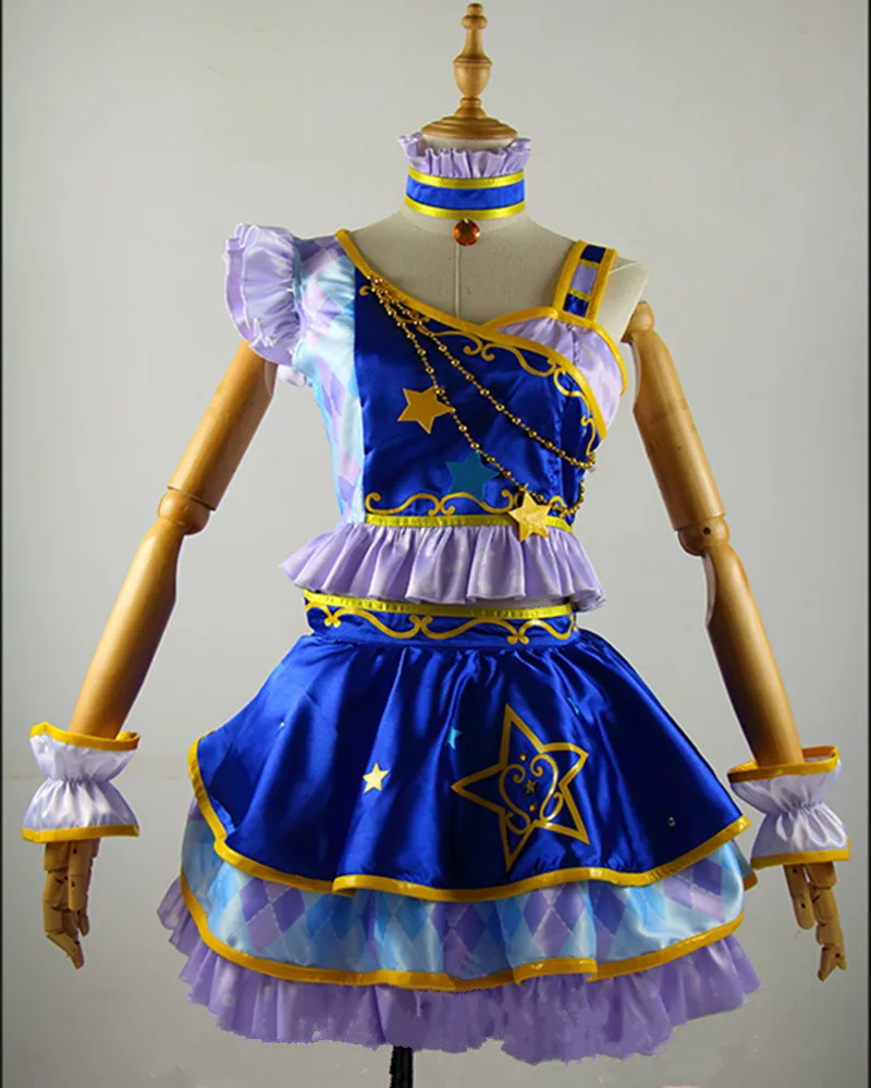 Костюм для косплея аниме Aikatsu Stars! Сакараба рора костюм взрослых любого размера на