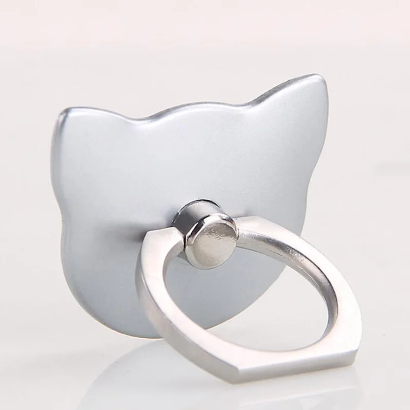 2 Silver Кольцо на палец, подставка для мобильного телефона, смартфона, держатель для iPhone X, 8, 7, 6, 6S Plus, 5S, смартфон, IPAD, MP3, автомобильный держатель, подставка для samsung - Цвет: 2 Silver
