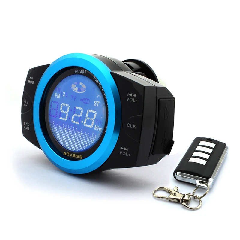 Водонепроницаемая аудиосистема для мототехники MP3 плеер радио USB TF карты и защита