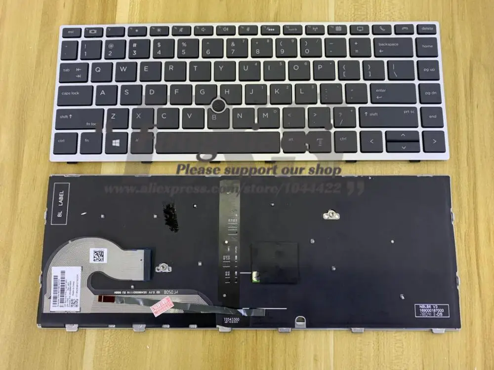 Сменная клавиатура для HP Elitebook 840 G5 US внешняя фотография|Клавиатуры замены| |