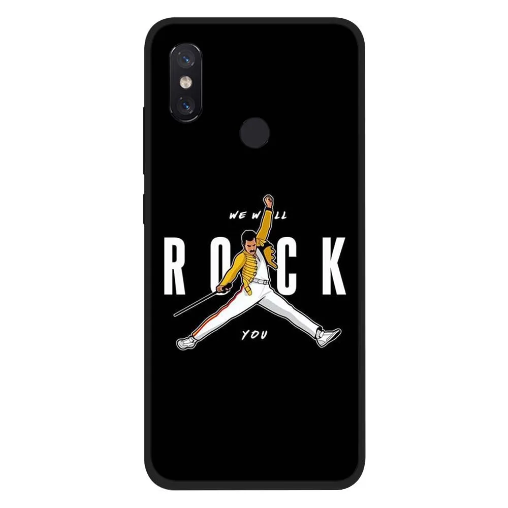 16 WEBBEDEPP Фредди Меркури Queen ремешок чехол для телефона из ТПУ с принтом "для Xiaomi mi 8 A2 Lite A1 9 SE mi x 2s Max мы собрали воедино 3 для POCOPHONE F1 мягкий чехол - Цвет: 16