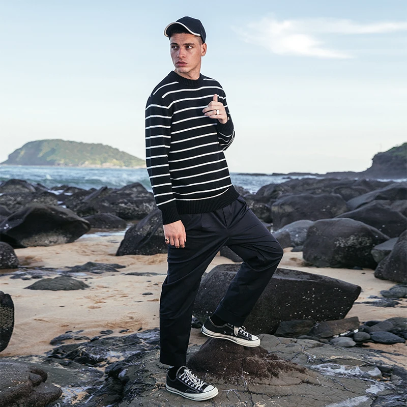 VIISHOW 2017 зима тонкий свитер Для мужчин брендовая одежда модные пуловер качество