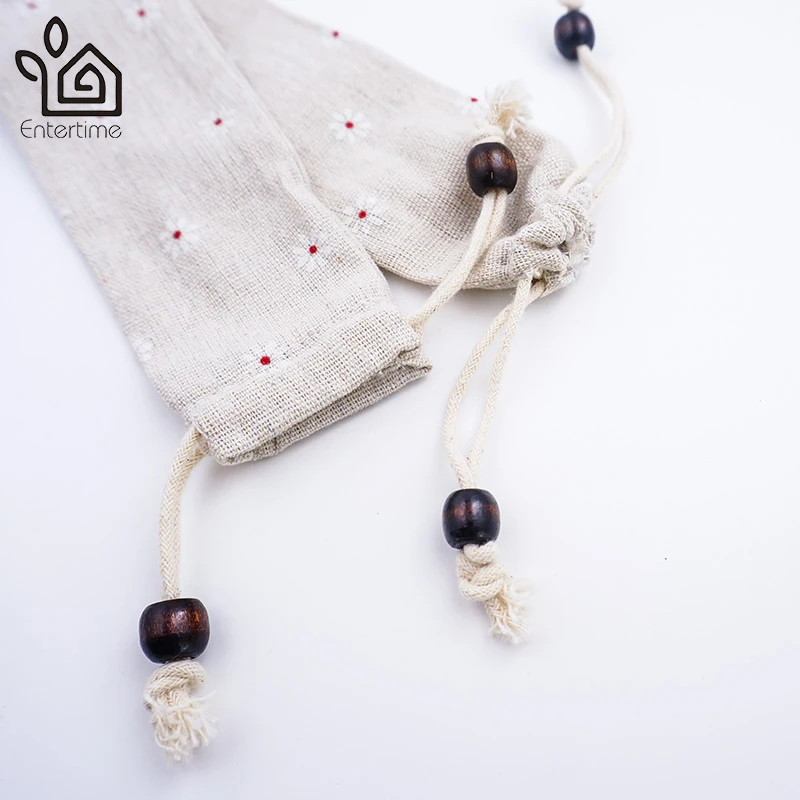 Энтертайм 20 шт./лот Нетканая Ткань сумка для хранения/Сумка соломинки из