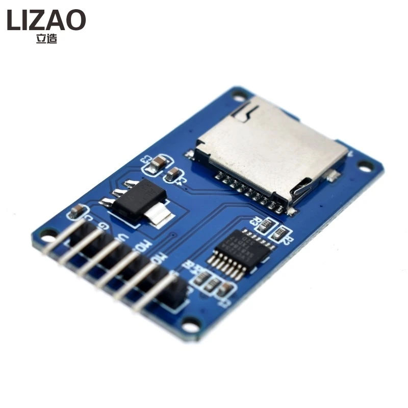 LIZAO Micro SD Плата расширения памяти TF карта защитный модуль SPI для Arduino продвижение |