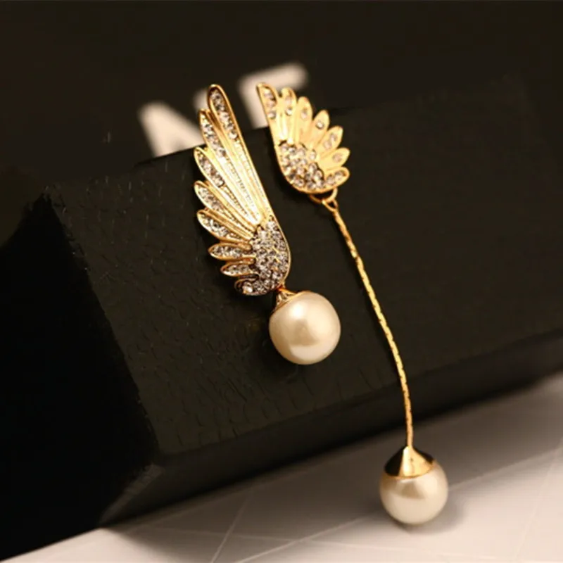 Серьги из настоящего розового золота с цирконием фирменный дизайн