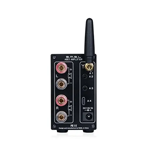 Цифровой усилитель мощности SMSL AD13 Bluetooth Hi Fi 50 Вт * 2 USB декодер 4 0 с дистанционным
