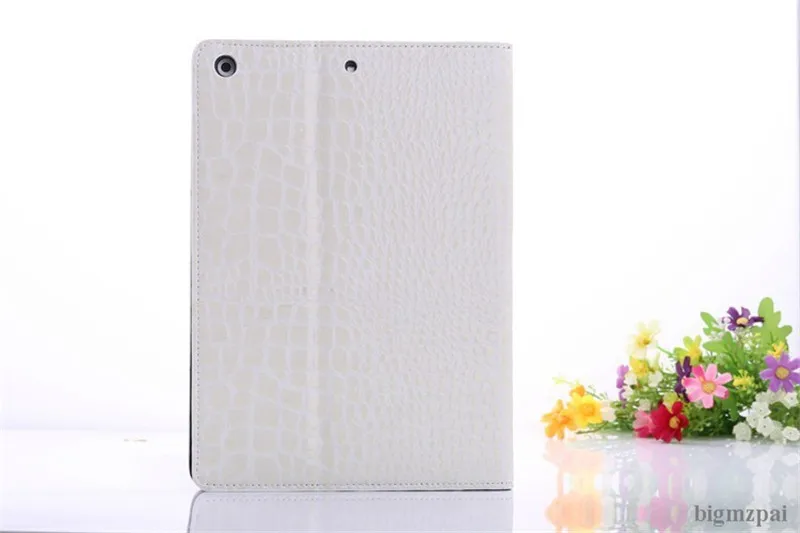 Чехол для планшета для iPad Air/Air 2, чехол с откидной крышкой из крокодиловой кожи, защитный чехол из искусственной кожи для Ipad 9,7, чехол+ пленка