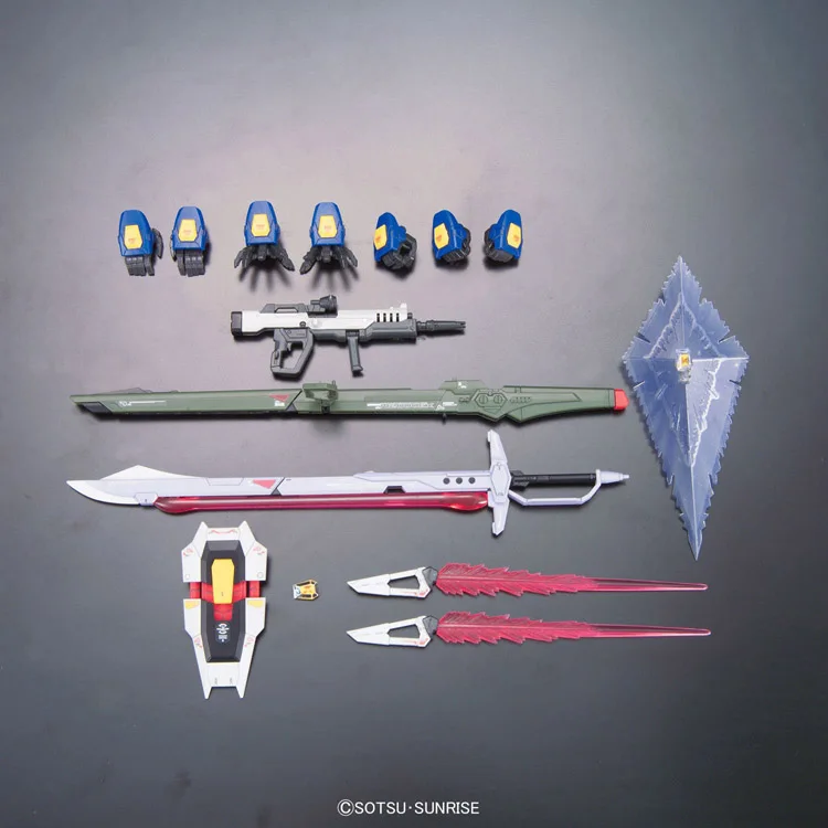 

Original Gundam RG 1/144 Model DESTINY GUNDAM Mobile Suit Kids Toys With Holder