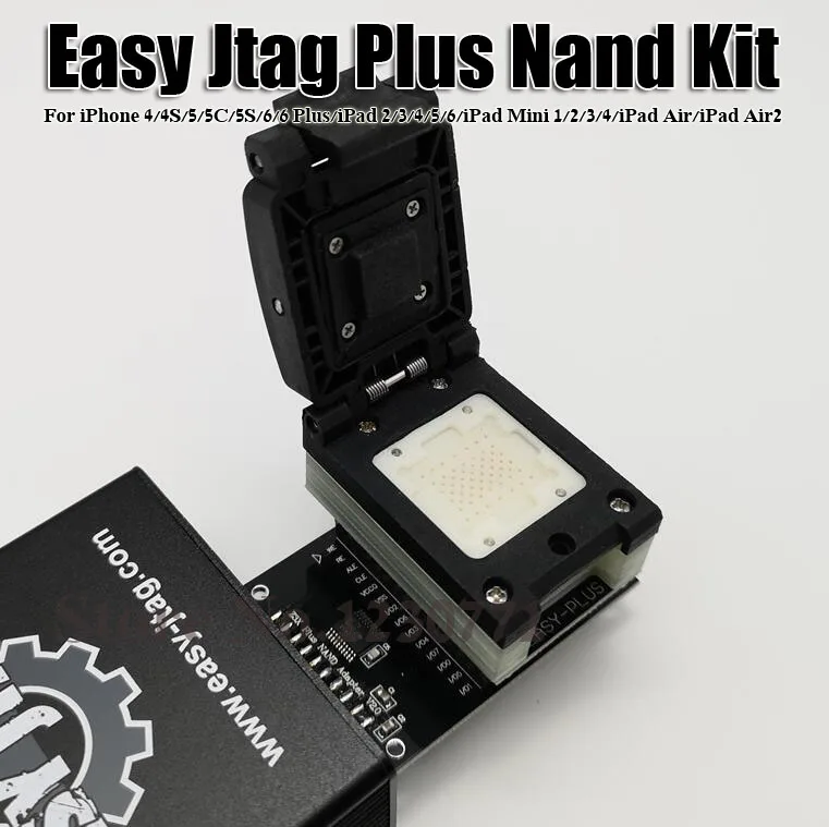 Разъем Easy Jtag Plus Nand Kit для разъема iphone работает с коробкой plus|Детали устройств