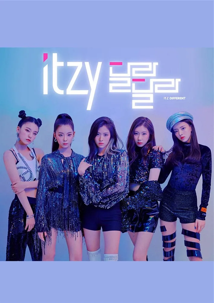 ITZY Kpop постеры корейские певицы глянцевая бумага печать четкое изображение яркий