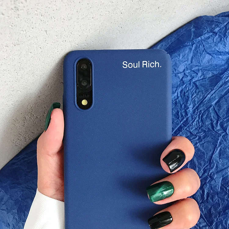 Роскошный Жесткий чехол с надписью для Xiaomi Mi 8 SE Rock матовый текстурой телефона 6 6X 5