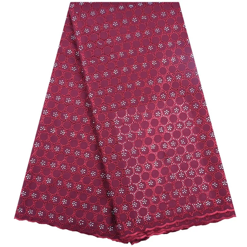 Новинка 2019 Африканское сухое хлопковое кружево швейцарская вуаль ткань высокого