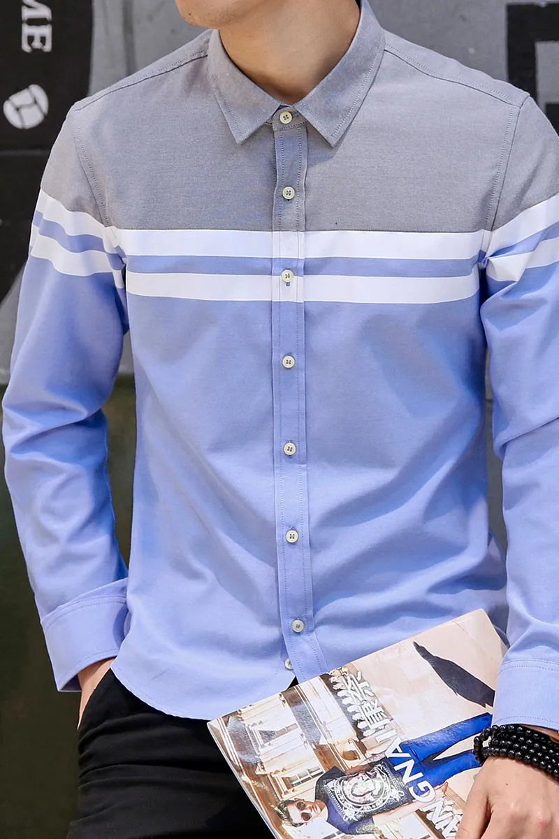 Марка mwxsd повседневные мужские рубашки с длинным рукавом slim Fit oxford рубашки мужские рубашки vete мужские футболки chemise homme