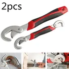 2 шт.лот многофункциональный универсальный набор ключей с защелкой и рукояткой набор инструментов 9-32 мм для гаек и болтов всех форм и размеров