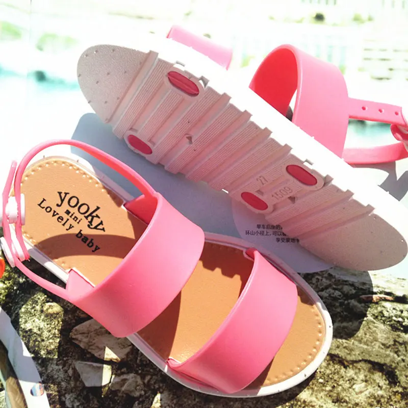 Новая летняя обувь для девочек Модные сандалии в европейском стиле 3 7 лет Детские