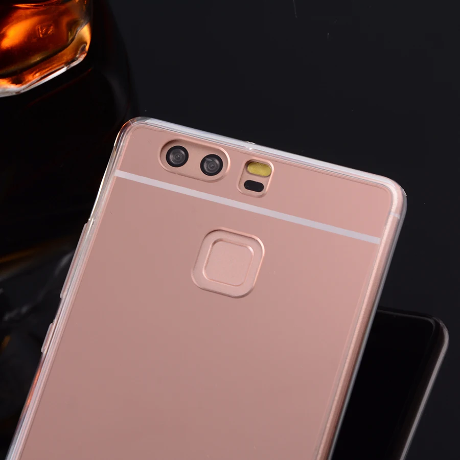For Huawei P8 P10 Mate 10 P9 Lite Mini Plus P Smart Y5II Honor 5A 6c Pro 8 9 V9 Play Mirror Transparent Soft Silicone Cover Case |