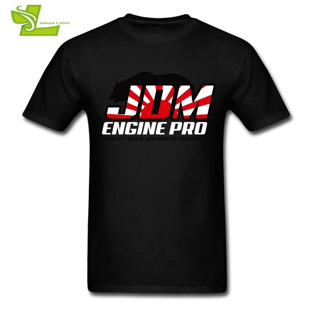 Футболка JDM Engine мужская с коротким рукавом и круглым вырезом новинка футболки для