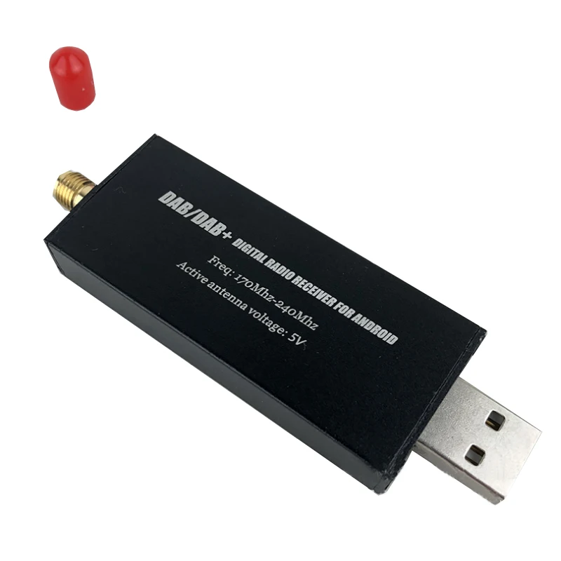 DAB радио приемник + автомобильная антенна с USB адаптером для Android автомобильный