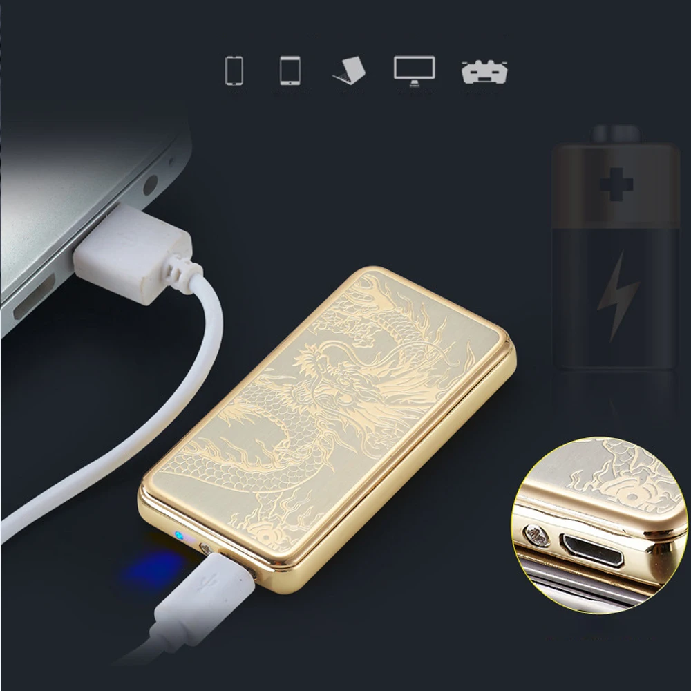 Новинка электронная сигаретная Зажигалка сигара перезаряжаемые USB зажигалки