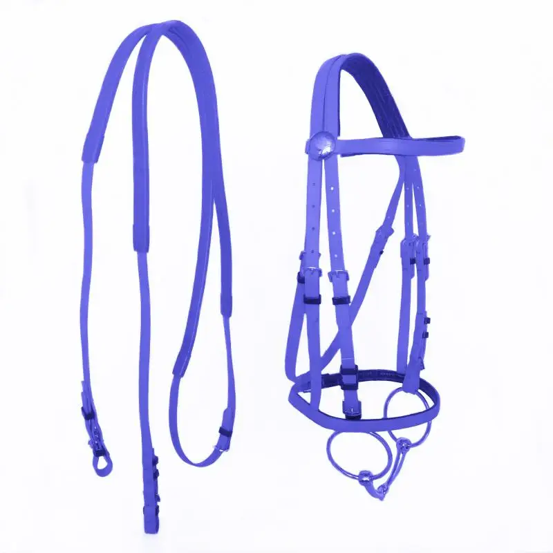 Durable Horse Head Collar Halter Horse Riding Bridle Horse Riding Equipment Halter PVC Horse Equestrian Accessories horse