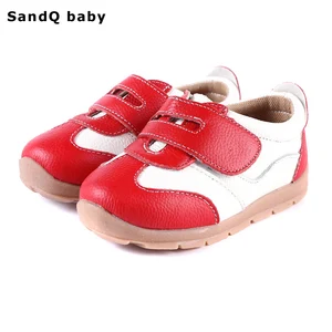 Кроссовки детские из натуральной кожи, в стиле пэчворк