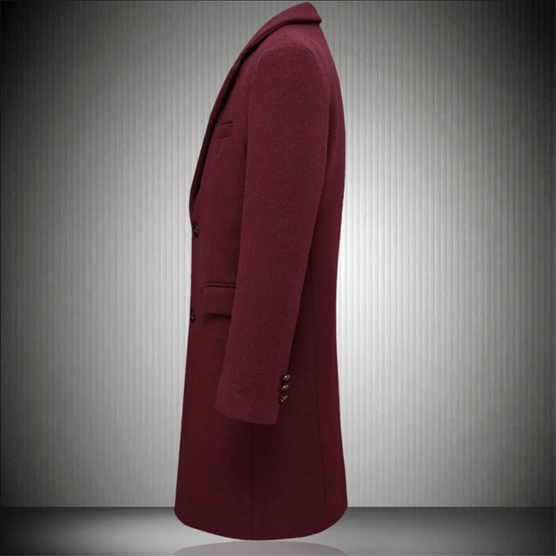 4XL мужские пальто и куртки зимняя длинная куртка мужская деловая Повседневная однотонная мужская куртка высокое качество