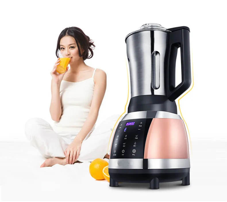 

Blenders The stainless steel break - wall cooking machine agitates and heats the household soybean milk.NEW