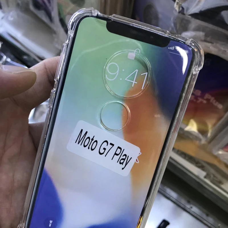 Чехол A + для Motorola G7 мягкий силиконовый чехол подушка безопасности из ТПУ