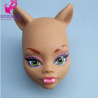 Model 5 5 pieces 5 шт./лот пластиковый парик Diy голова Практика Макияж DIY куклы головы для куклы Monster high - Цвет: Model 5 5 pieces