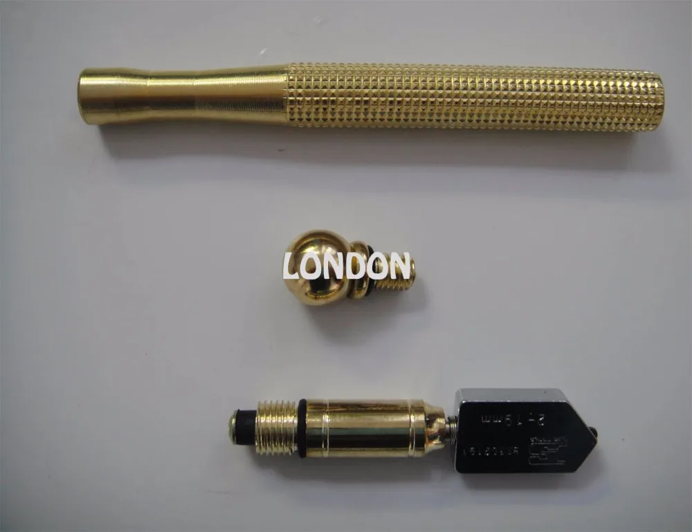 1 шт./лот великолепная стеклянная фреза металлическая ручка | Инструменты