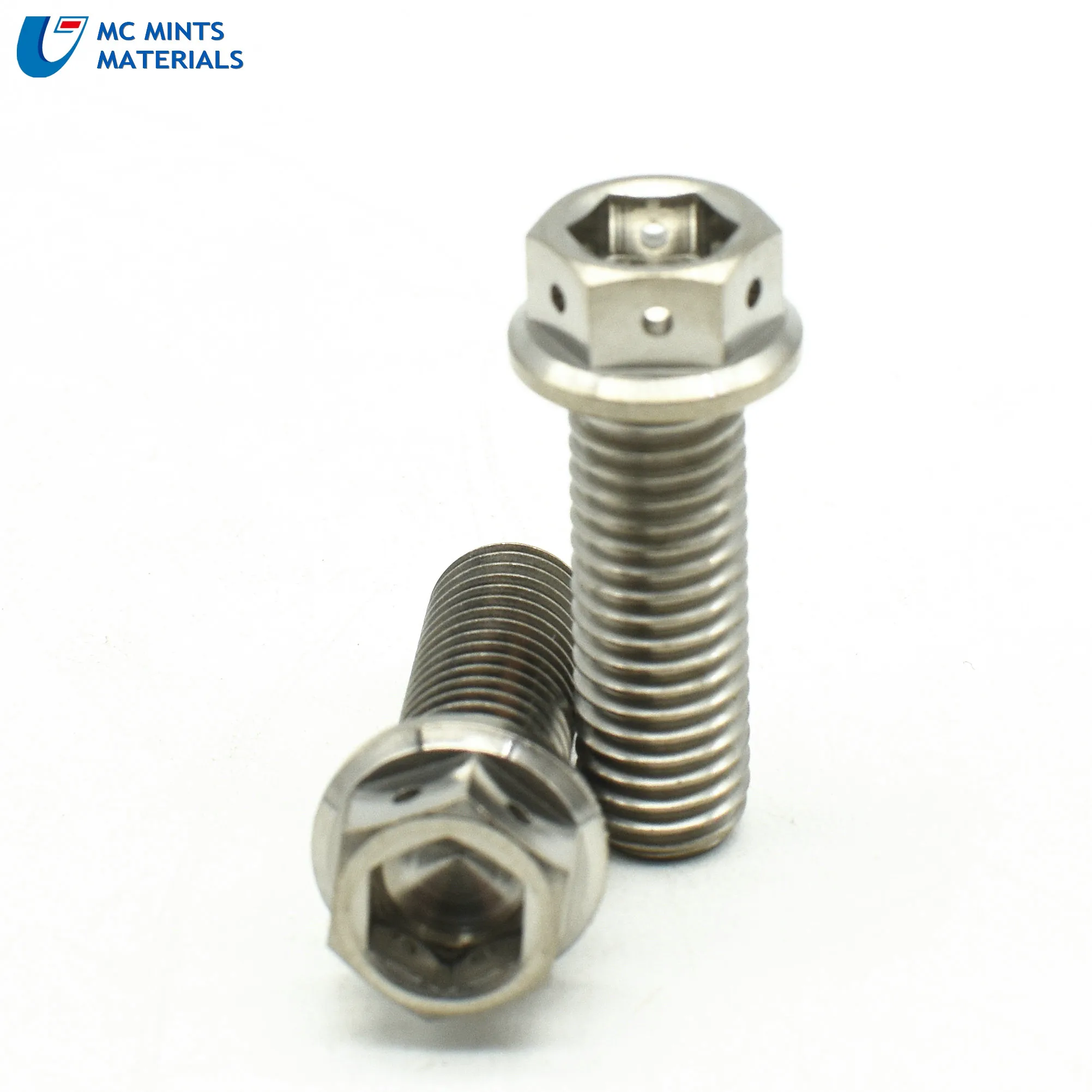 Титановый болт для мотоцикла модификация тормозных суппортов M8 x20 40mm DIY Ti болты