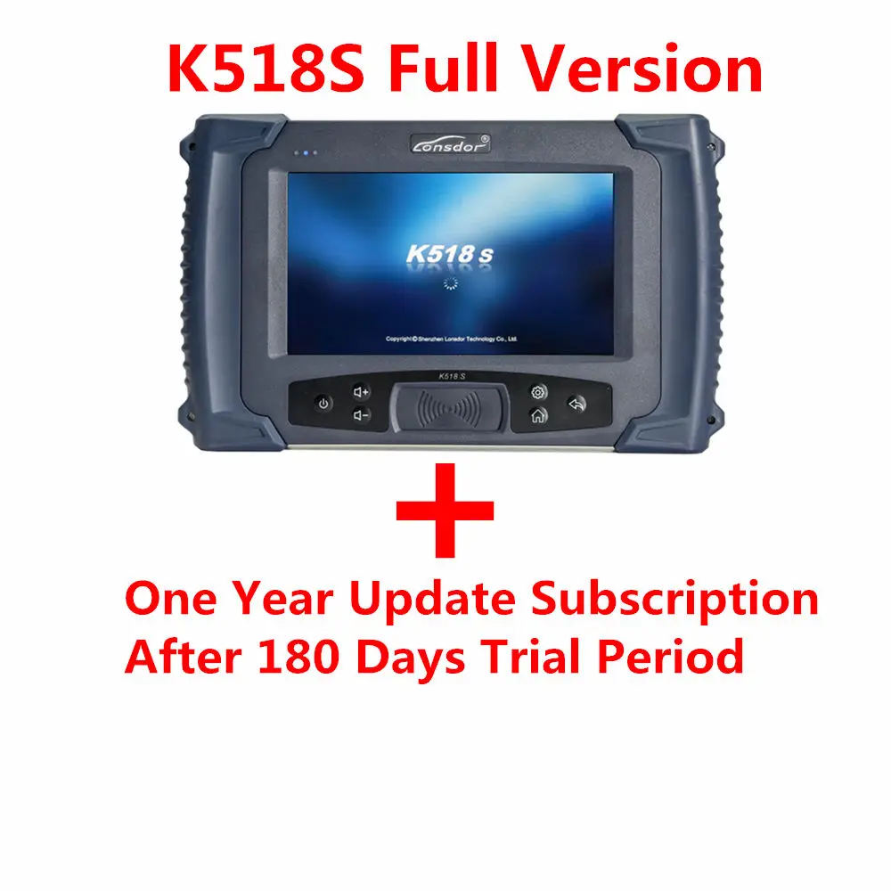 180 day LONSDOR K518S Ключ Программист Полный набор K518 нет необходимости Жетоны бесплатно Opdate онлайн одометр Регулировка крышки SKP1000 Lonsdor K518S - Цвет: 180 day