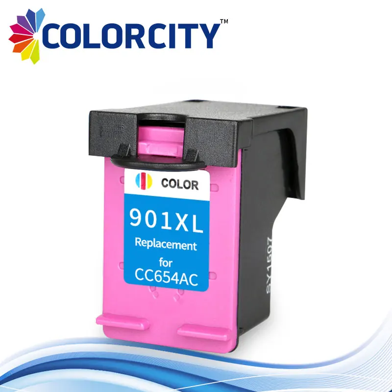 1 Color Картридж 901XL 901 XL для hp Officejet 4500 J4500 J4540 J4550 J4580 J4585 J4640 J4660 J4680c принтера - Цвет: 1 Color