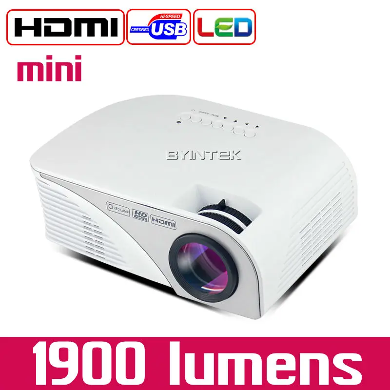 Byintek ML215 ML218 мини-проектор HDMI дешевые цифровой HD 1080 P Портативный дома Театр Пико