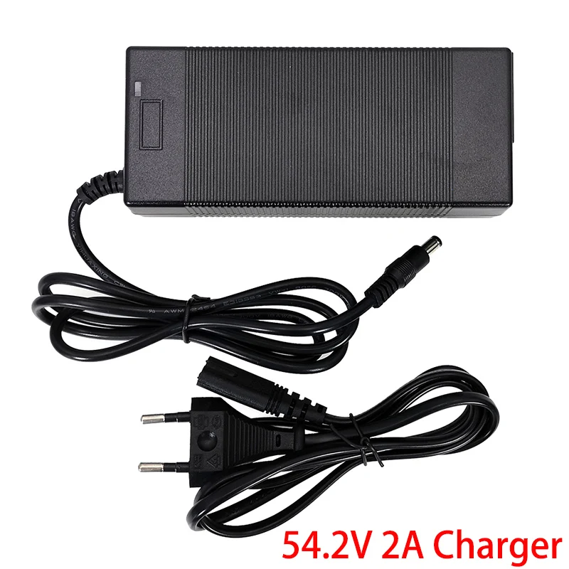 48 v 2a 13 s modification of the bike electric scooter 54 6 v polymer lithium battery charger free global shipping