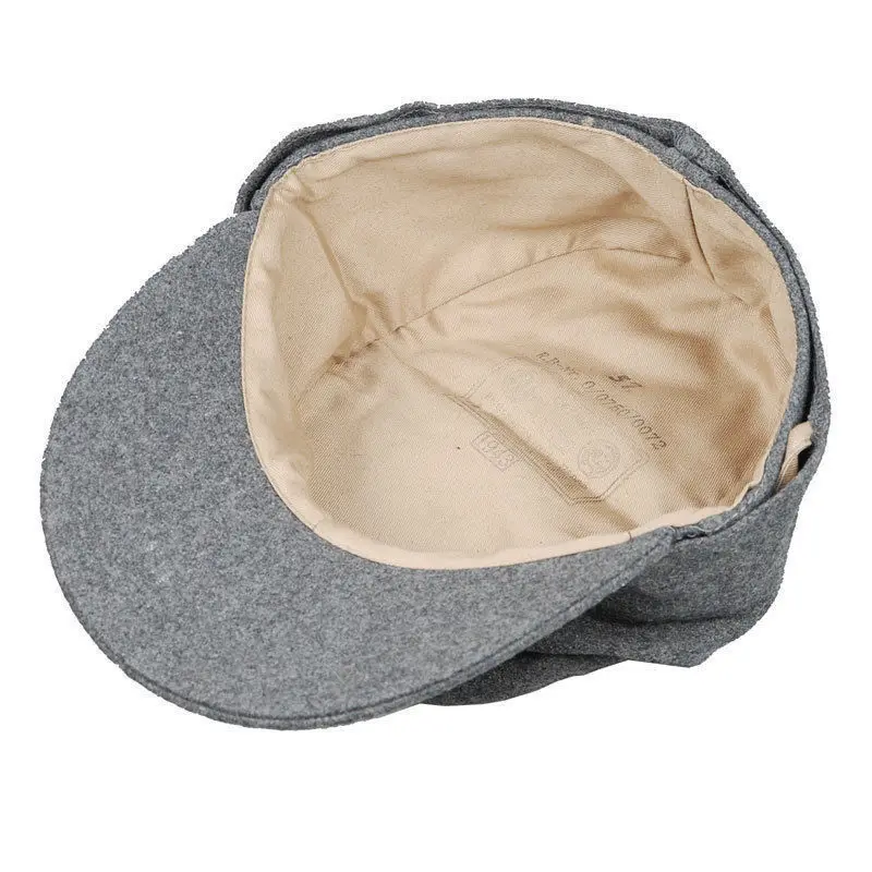 Серая Шерстяная кепка времен Второй мировой войны в стиле М 43 м образный Размер