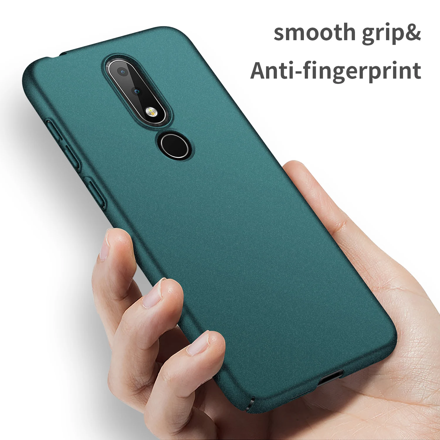 For Nokia 7.1 Case Ultra-Thin Minimalist Slim Protective Phone Back Cover shell |