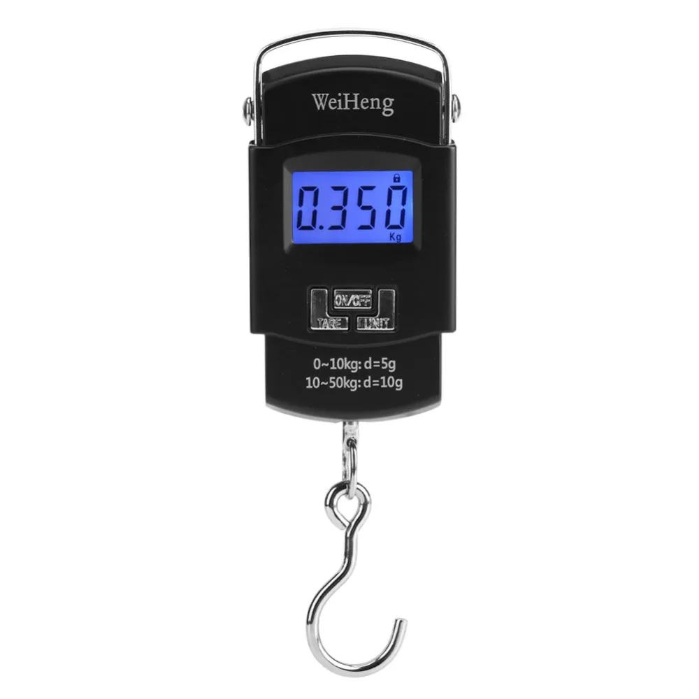 ESPLB 50 кг/10 г ЖК цифровые подвесные весы электронные мини карманные рыболовные