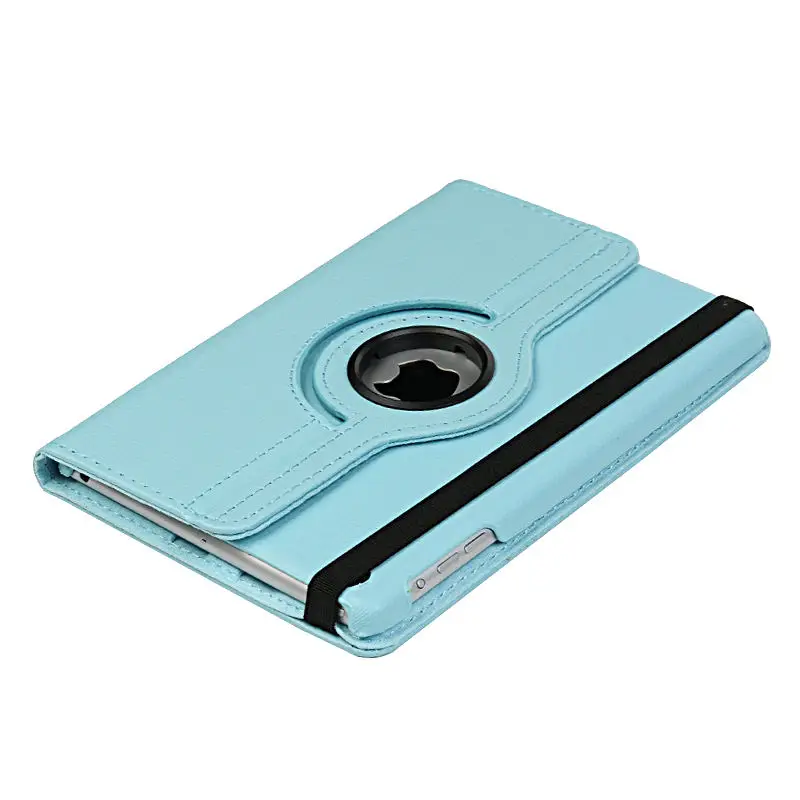 TURATA кожаный чехол для iPad MINI Mini 3 2 1 Смарт Флип PU 360 вращающийся магнитный держатель