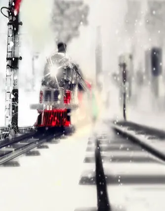 Фон для фотостудии размером 8x12 футов, на котором изображены железнодорожные пути, платформа, локомотив, дети и детские элементы, выполненный из цифровой печати на виниле размерами 8x10 или 10x12.