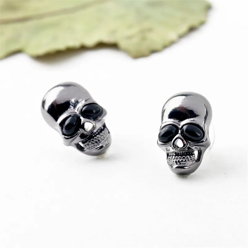 Новое поступление женские серьги-гвоздики милая крутая забавная модная черная